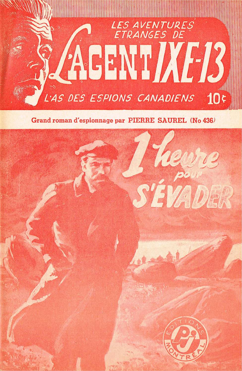 Book Cover For L'Agent IXE-13 v2 436 - 1 heure pour s'évader