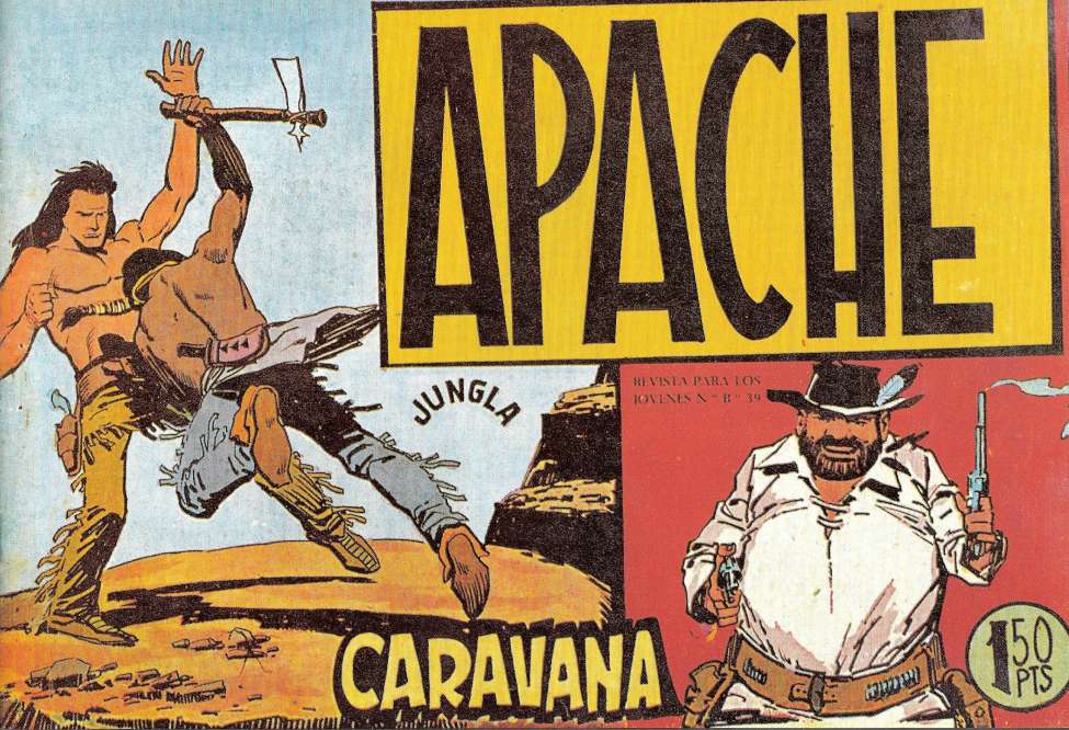Comic Book Cover For Apache 14 - Caravana