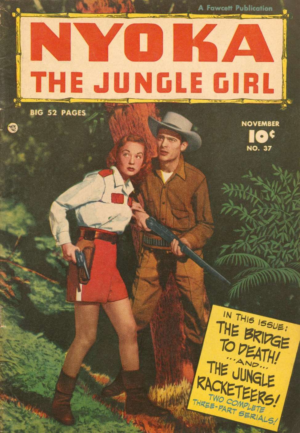 Comic Book Cover For Nyoka the Jungle Girl 37 - Version 2