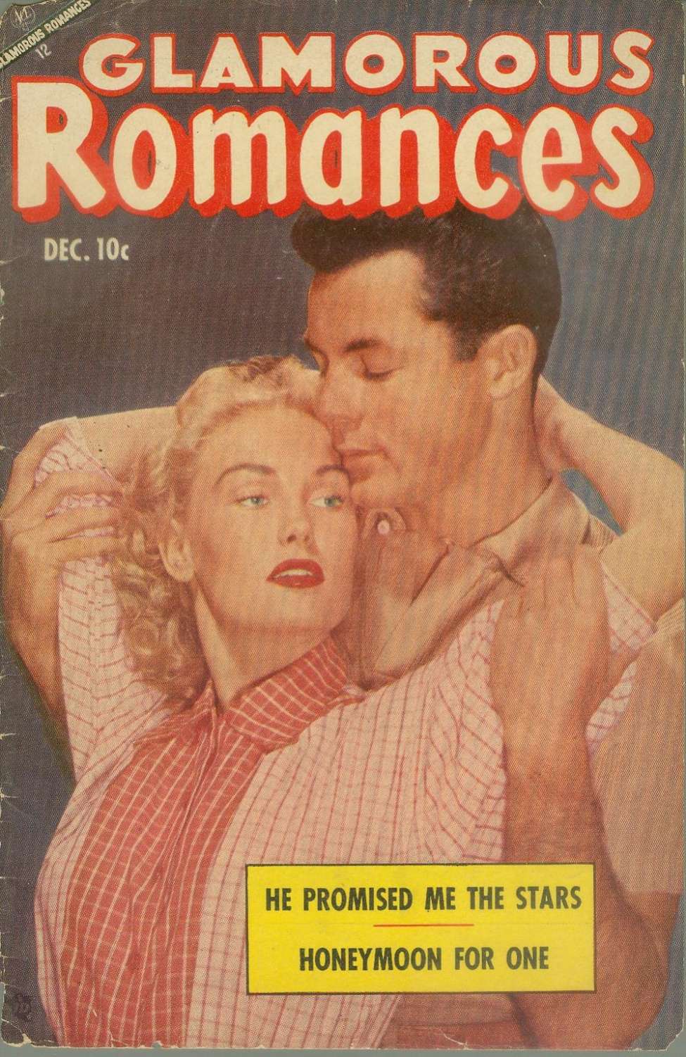 Comic Book Cover For Glamorous Romances 72