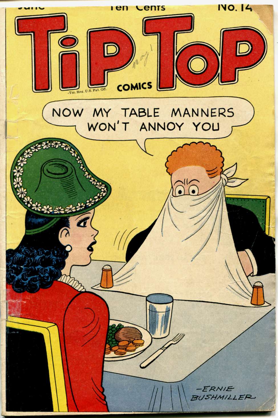 Comic Book Cover For Tip Top Comics 143