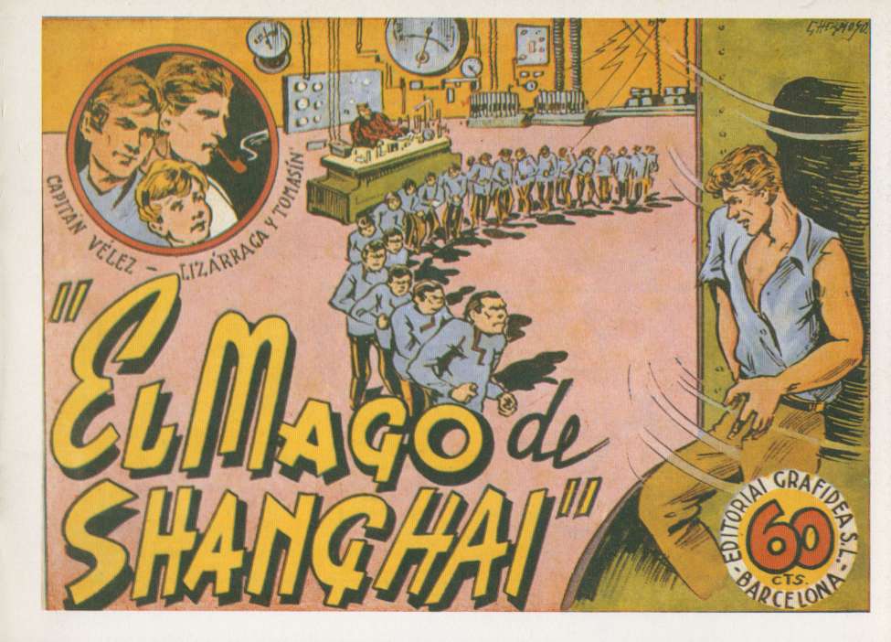 Comic Book Cover For Capitán Vélez 2 - El Mago de Shangai