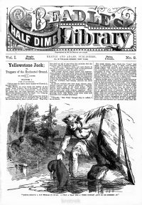 Large Thumbnail For Beadle's Half Dime Library 2 - Yellowstone Jack