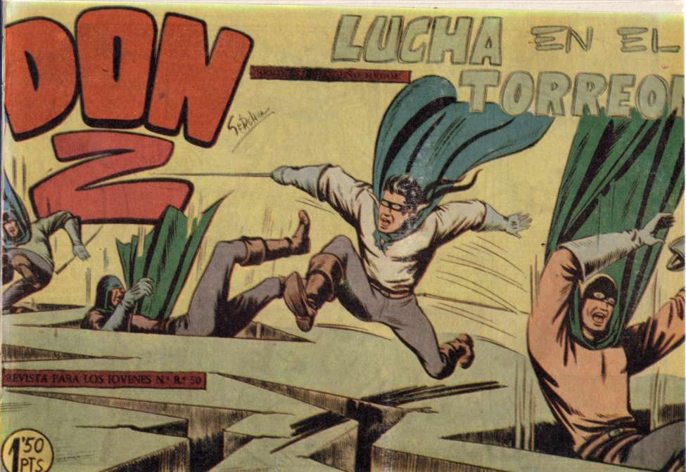 Comic Book Cover For Don Z 10 - Lucha en el Torreón