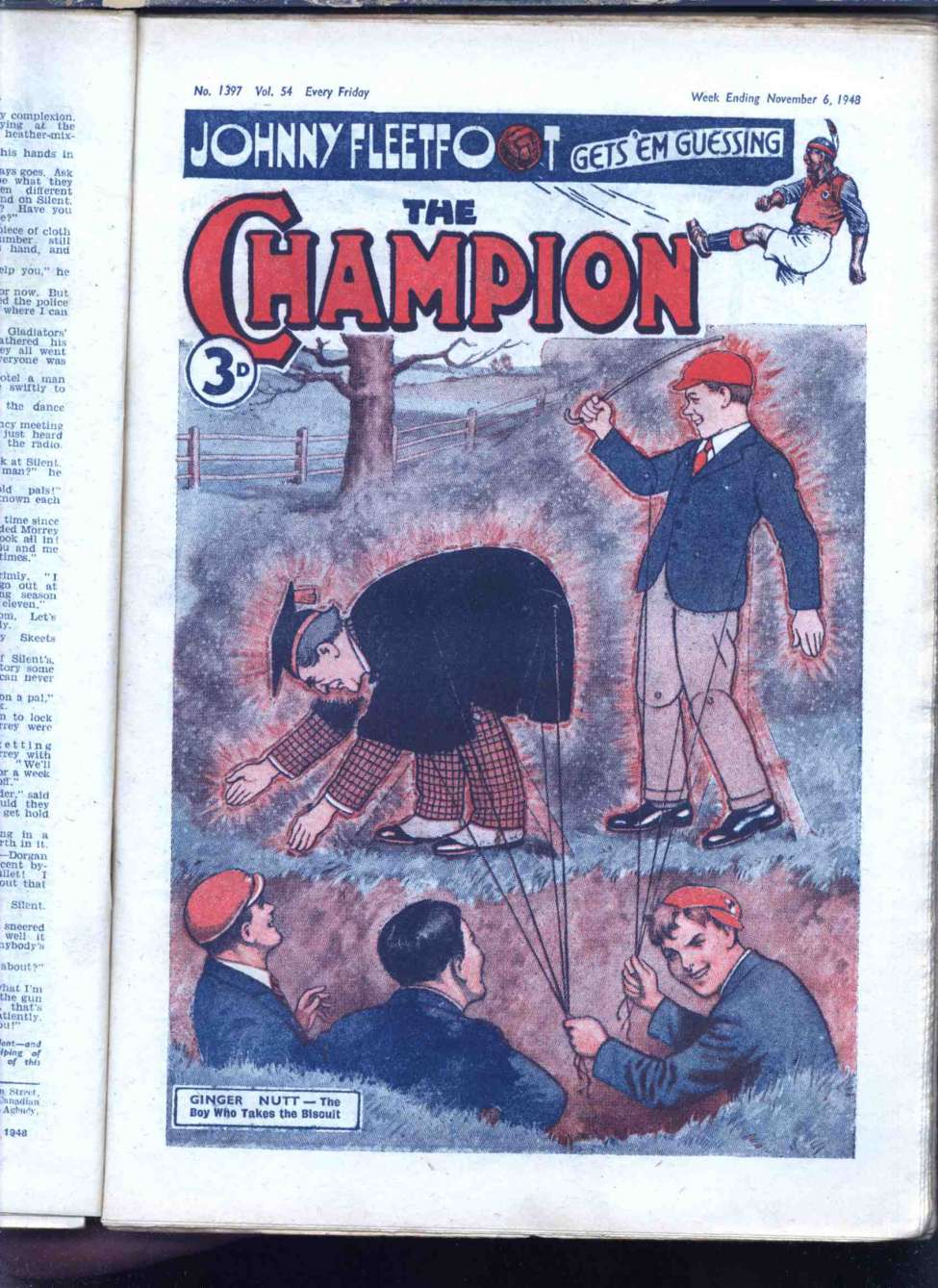 Comic Book Cover For The Champion 1397