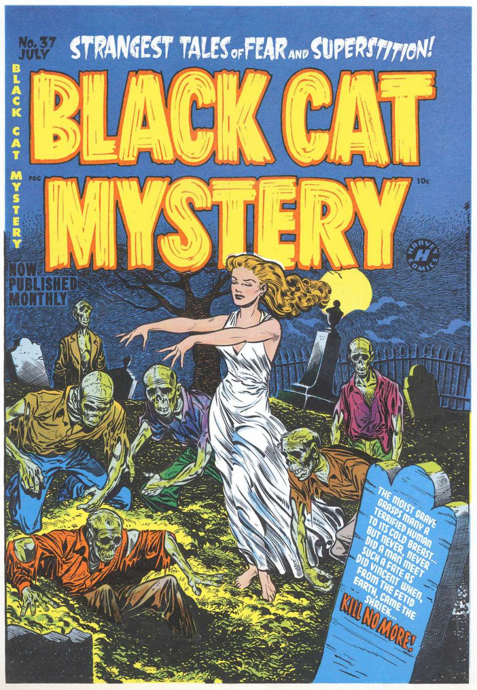 Comic Book Cover For Black Cat 37 (Mystery)