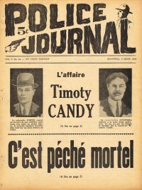 Large Thumbnail For Police Journal v5 48 - L'affaire Timoty Candy