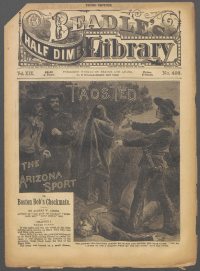 Large Thumbnail For Beadle's Half Dime Library 493 - Taos Ted, the Arizona Sport