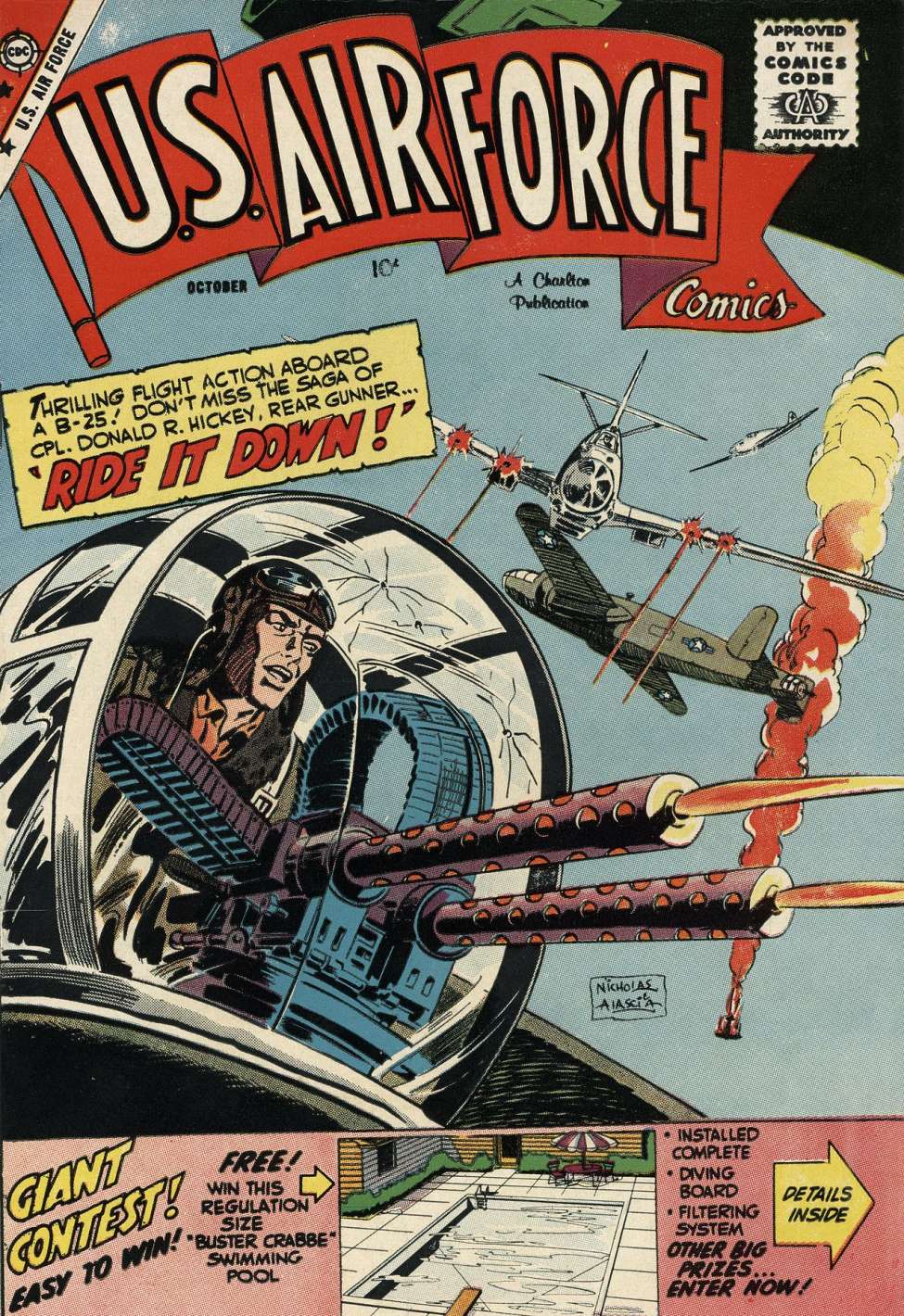 Book Cover For U.S. Air Force Comics 6