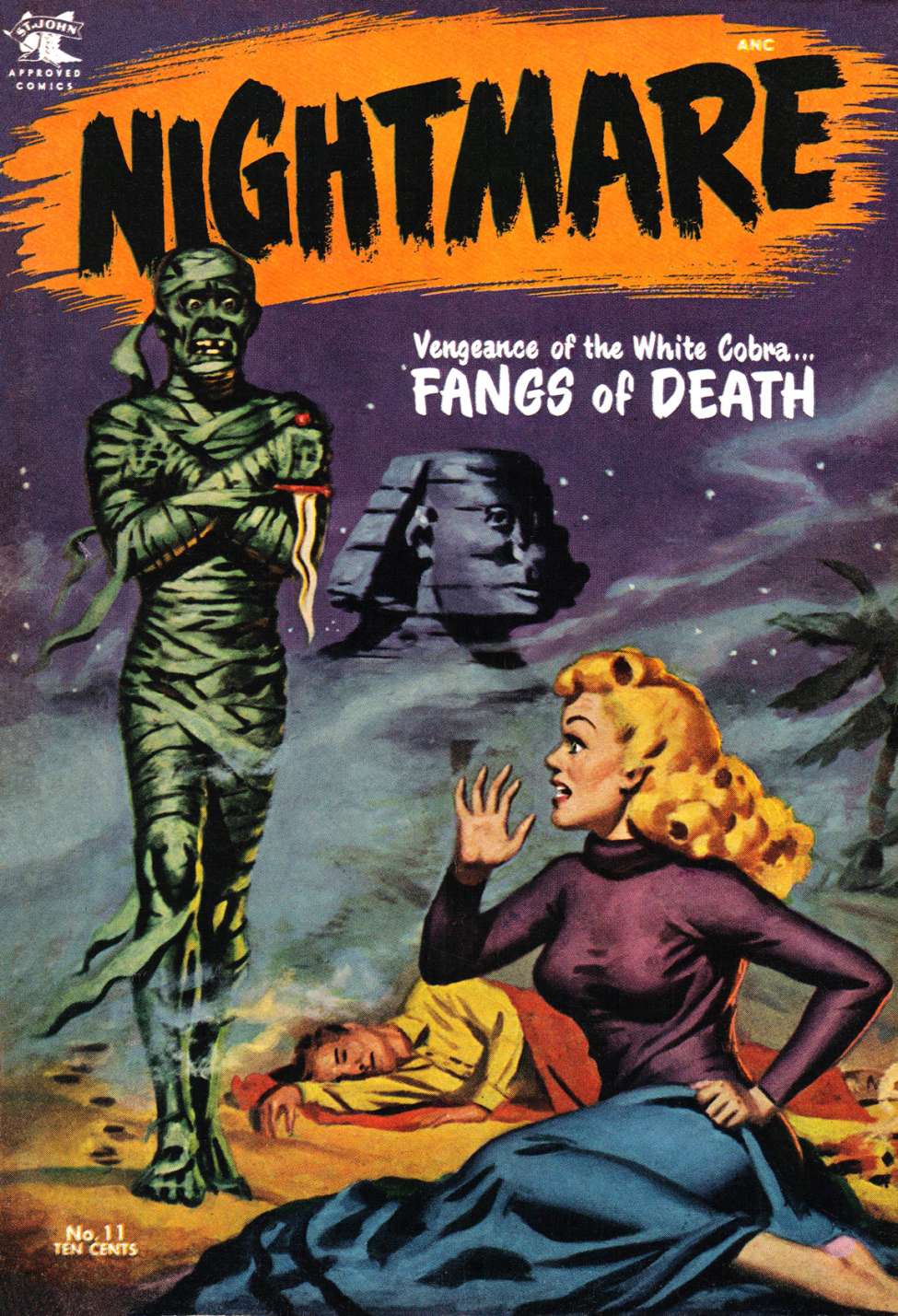 Comic Book Cover For Nightmare 11