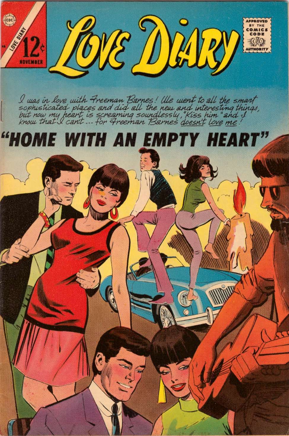 Comic Book Cover For Love Diary 46