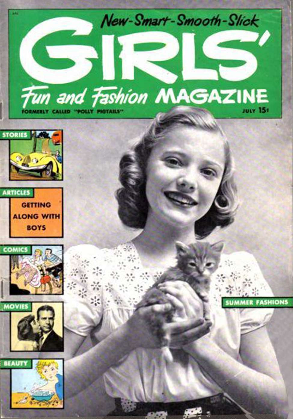 Comic Book Cover For Girls' Fun and Fashion Magazine 47