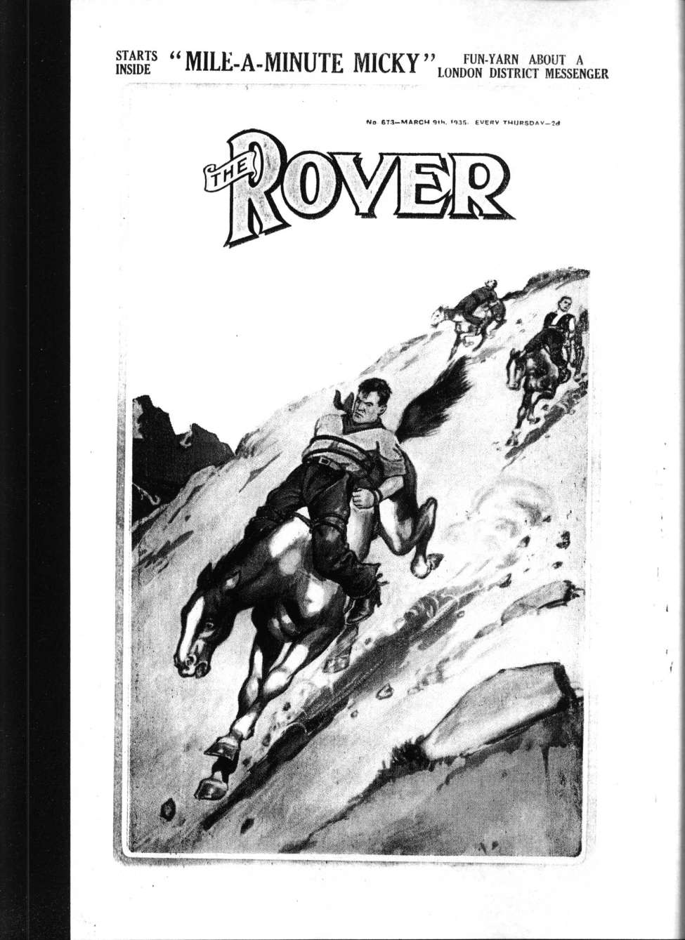 Book Cover For The Rover 673