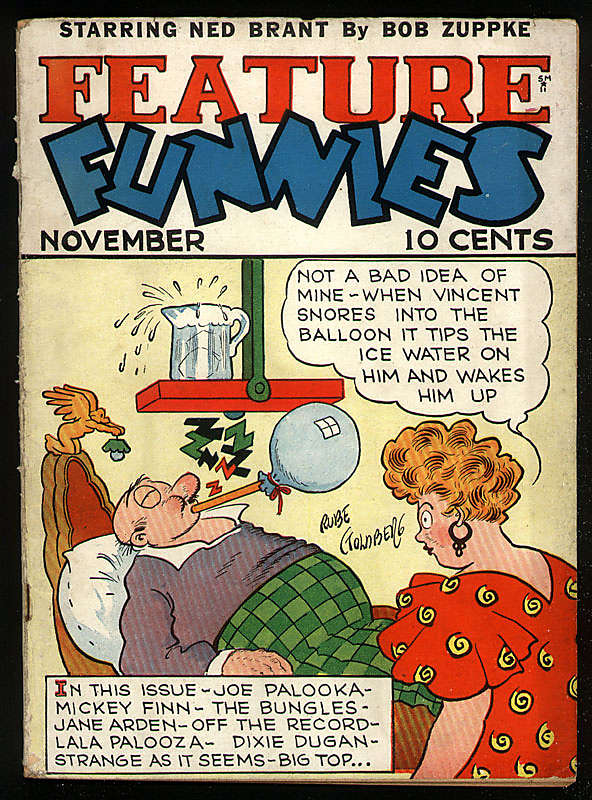Comic Book Cover For Feature Funnies 2 (paper/2fiche)