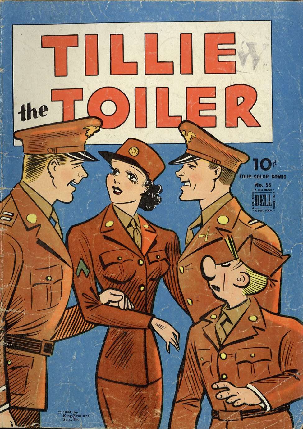 Book Cover For 0055 - Tillie the Toiler