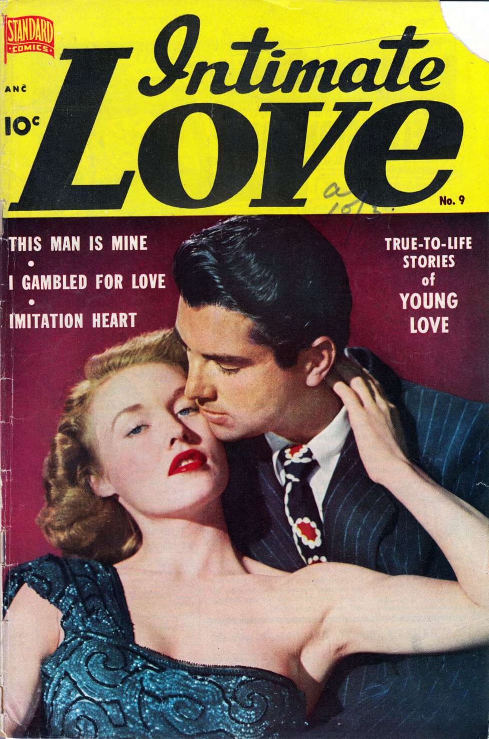 Comic Book Cover For Intimate Love 9