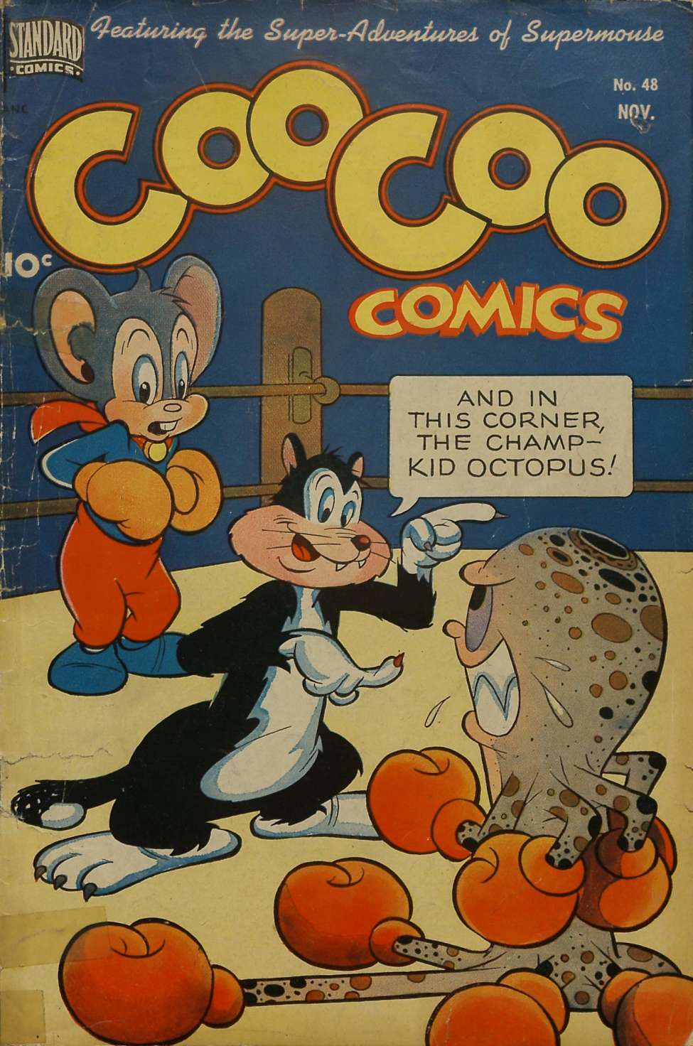 Comic Book Cover For Coo Coo Comics 48