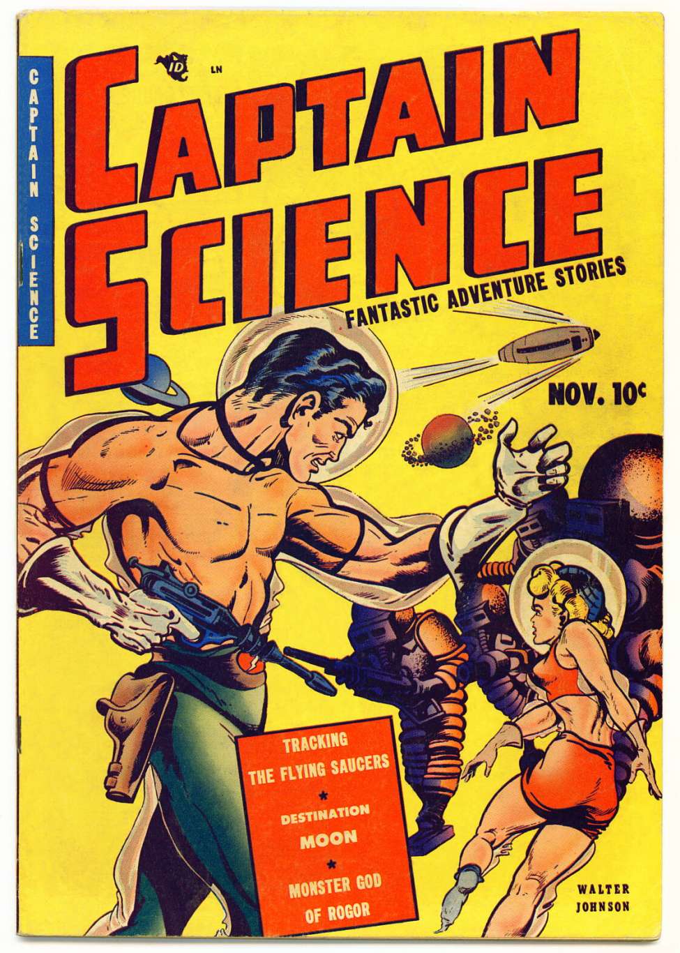 Book Cover For Captain Science 1
