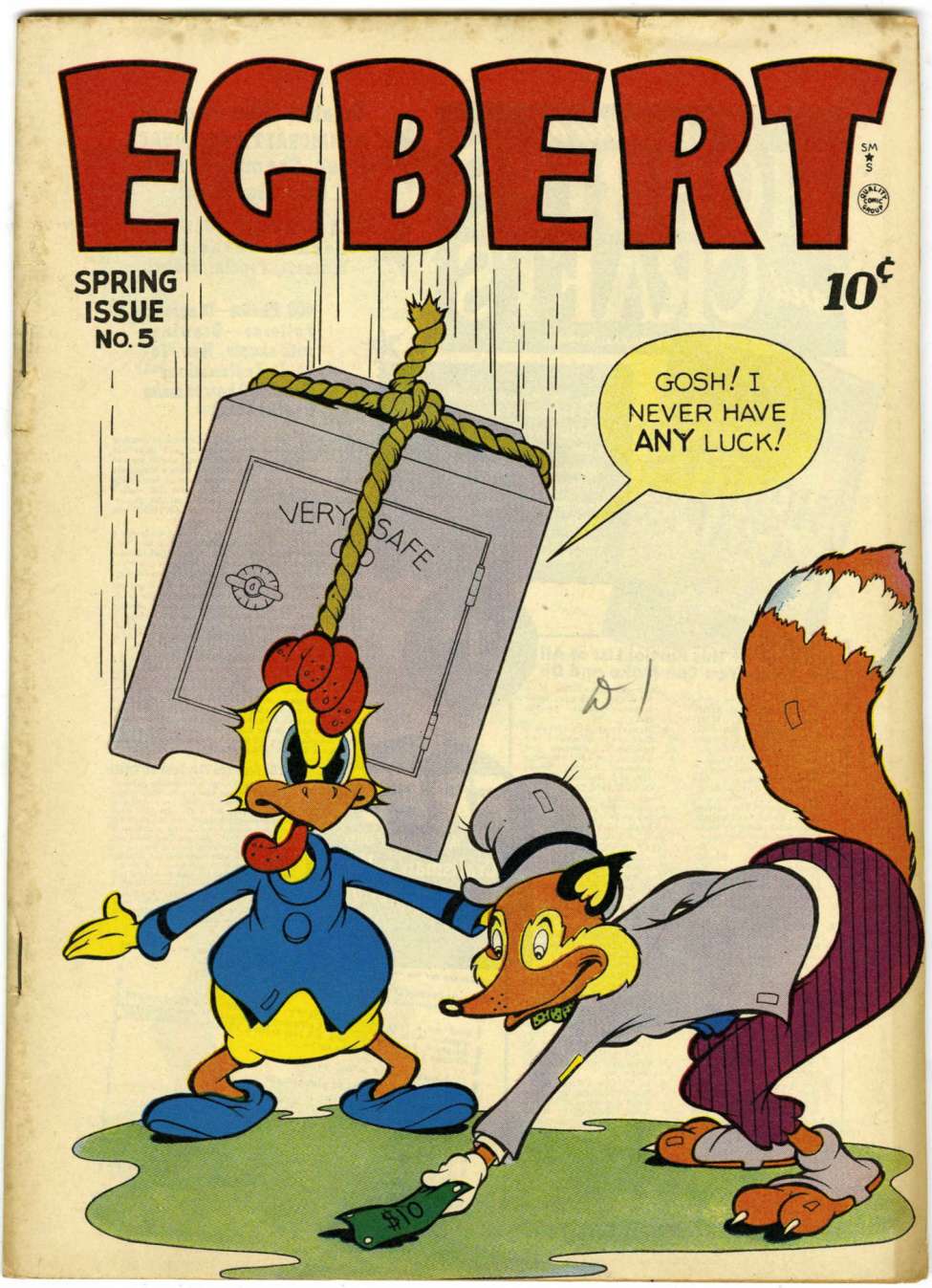 Comic Book Cover For Egbert 5