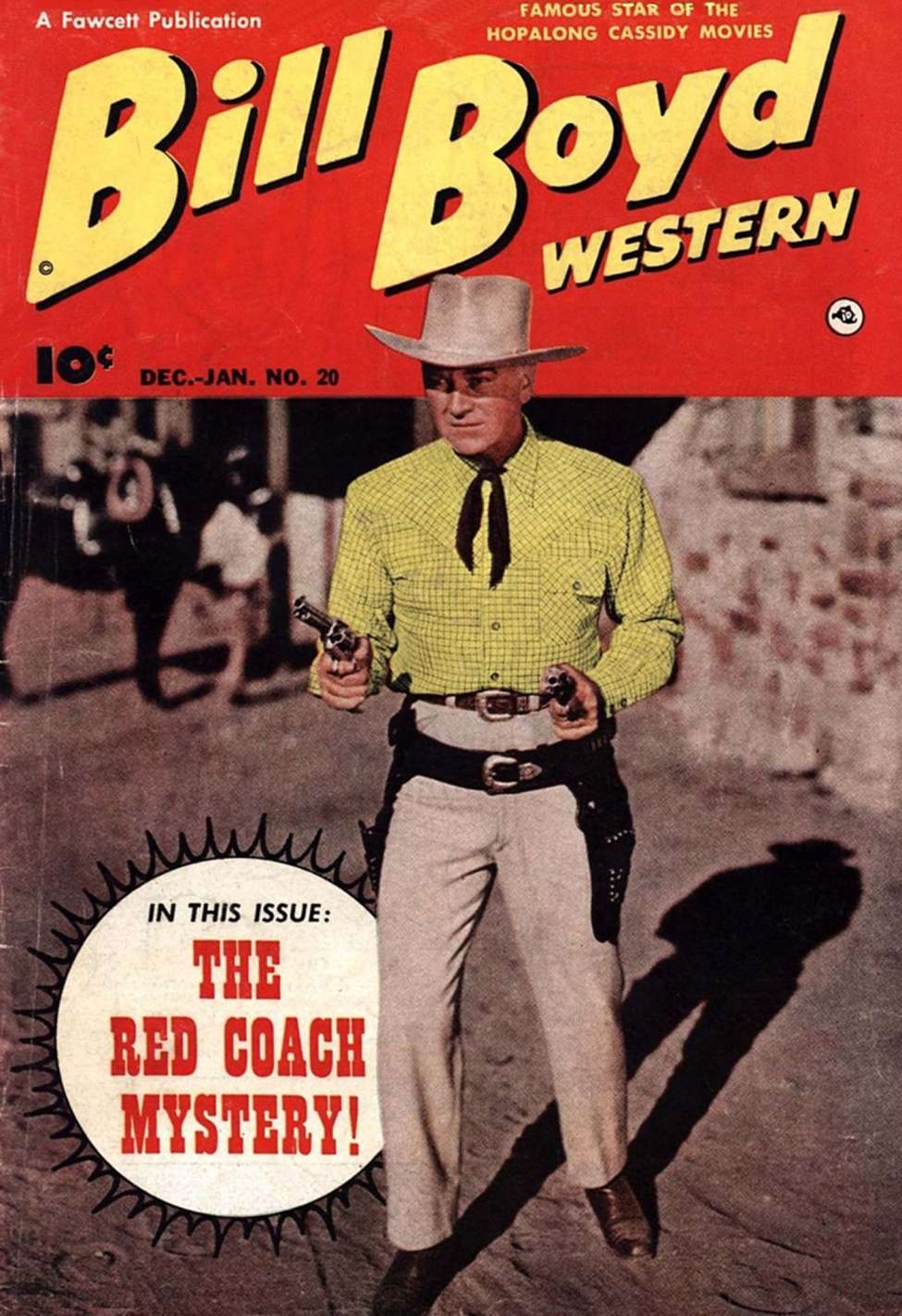 Comic Book Cover For Bill Boyd Western 20