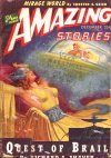 Cover For Amazing Stories v19 4 - Quest of Brail - Richard S. Shaver