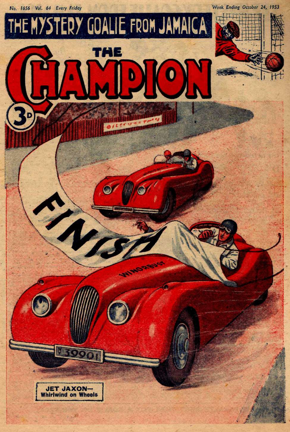 Comic Book Cover For The Champion 1656