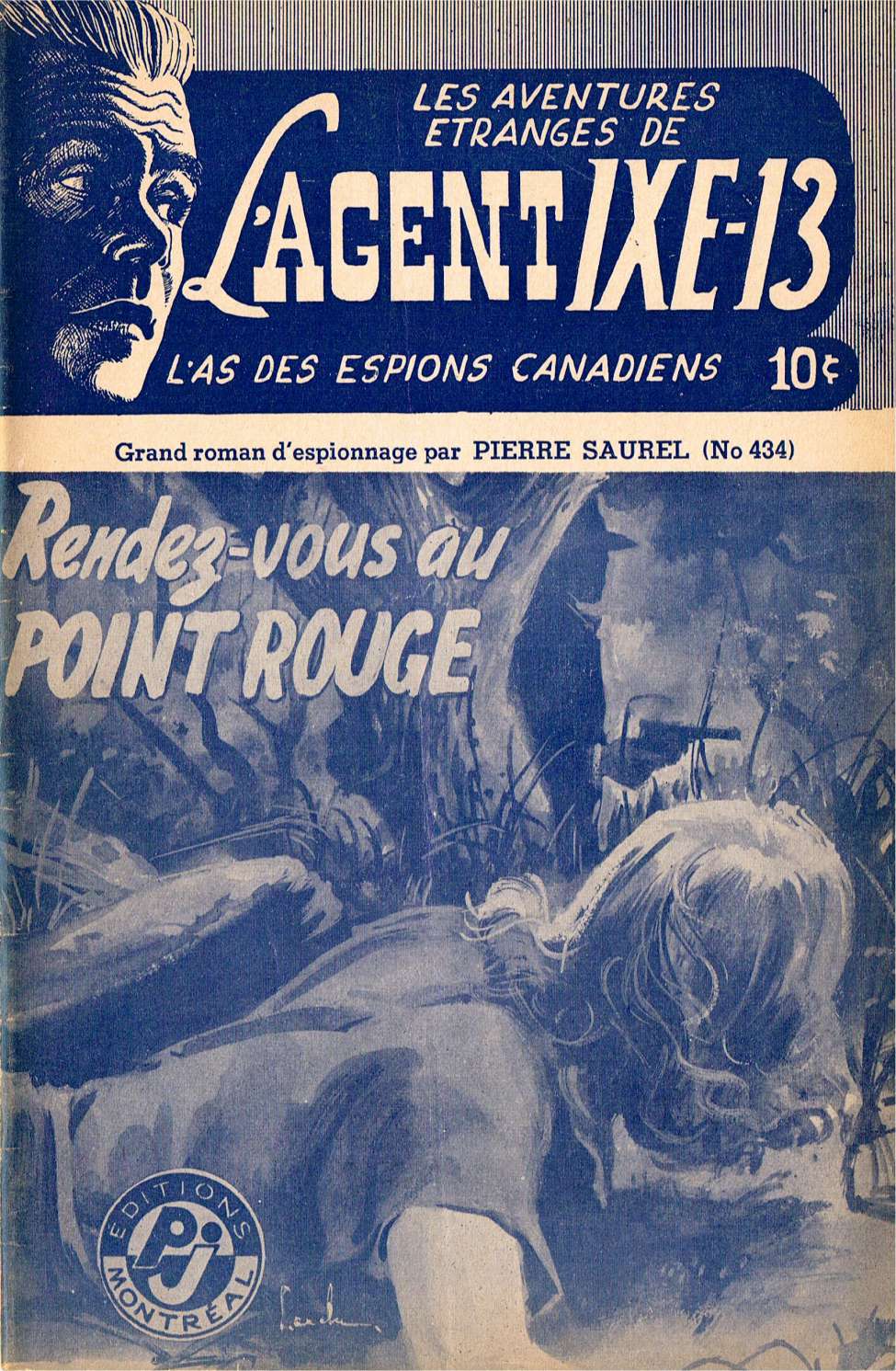 Book Cover For L'Agent IXE-13 v2 434 - Rendez-vous au point rouge
