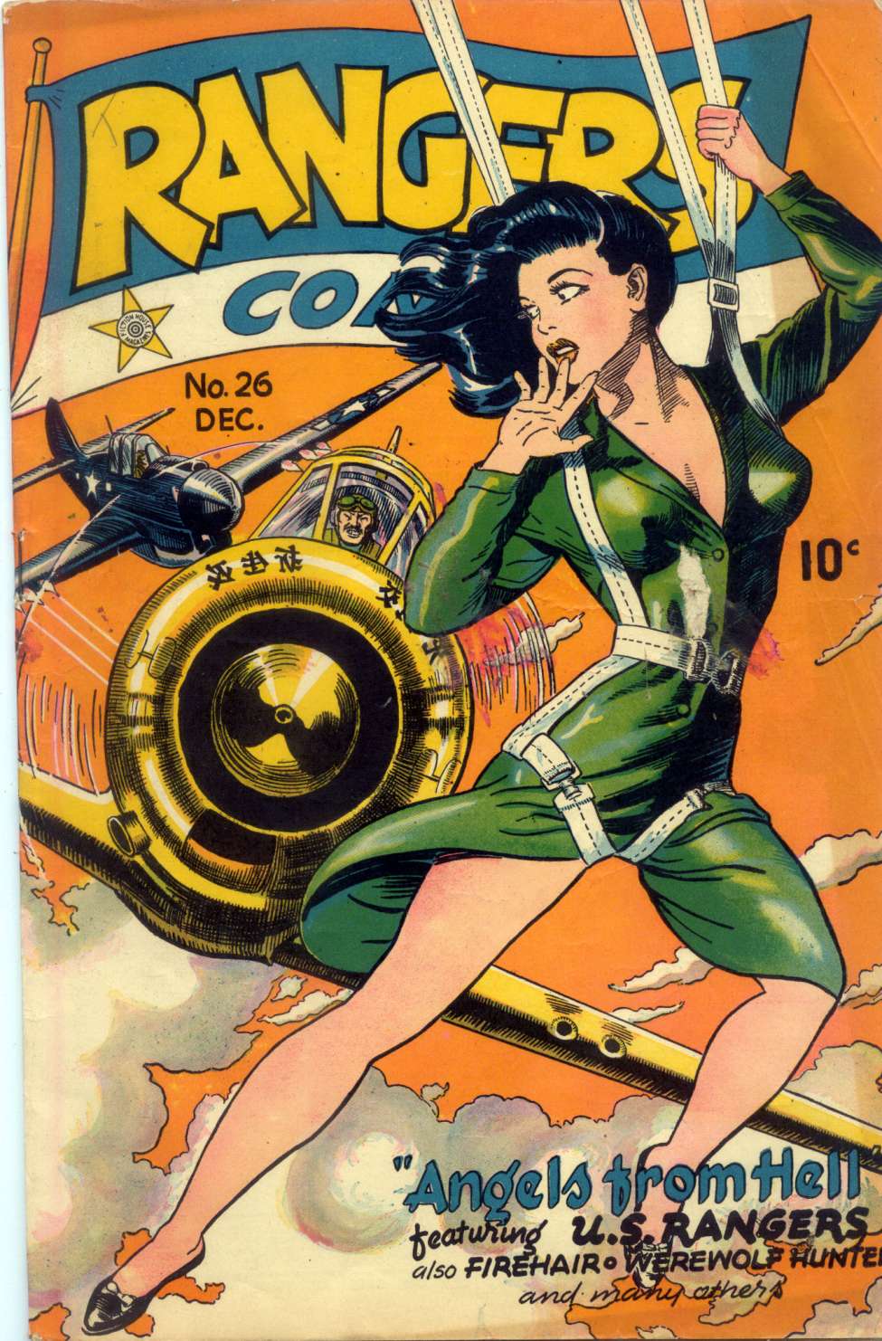 Comic Book Cover For Rangers Comics 26
