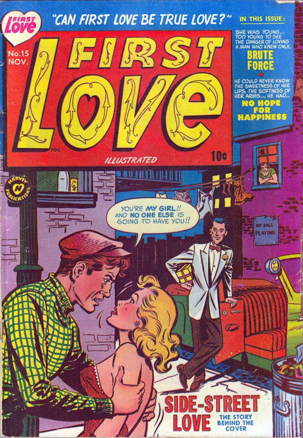 Comic Book Cover For First Love Illustrated 15