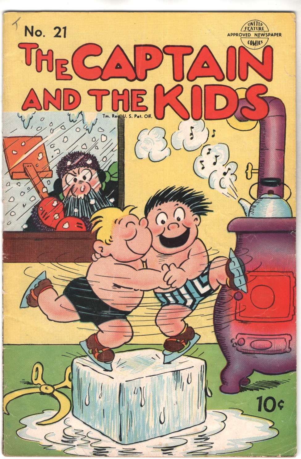 Book Cover For The Captain and the Kids 21