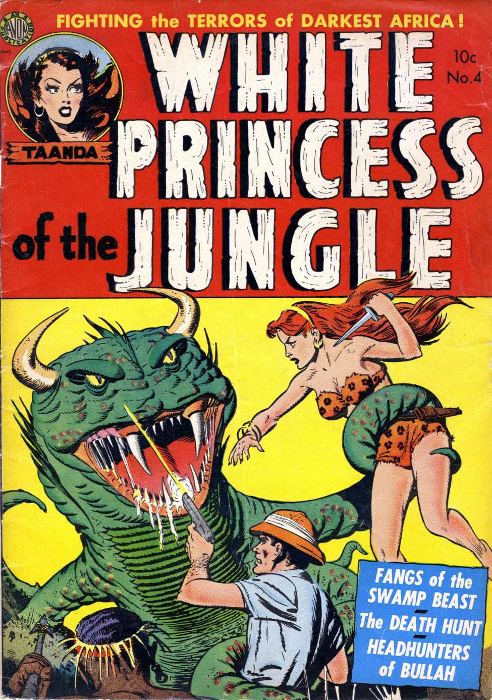 Book Cover For White Princess of the Jungle 4 - Version 1