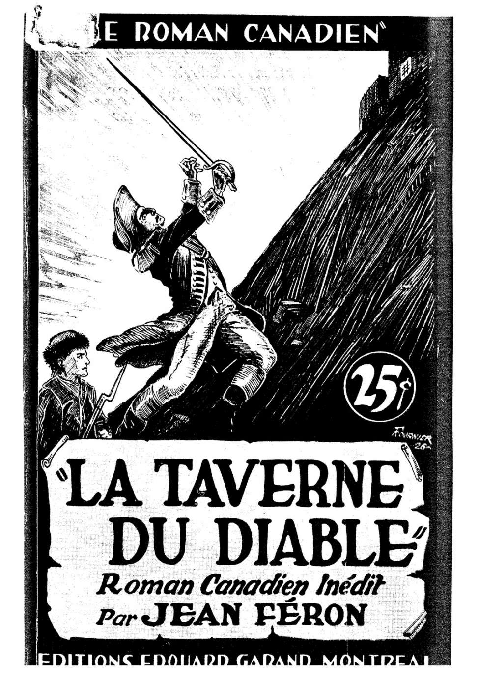 Book Cover For Le Roman Canadien 22 - La taverne du diable