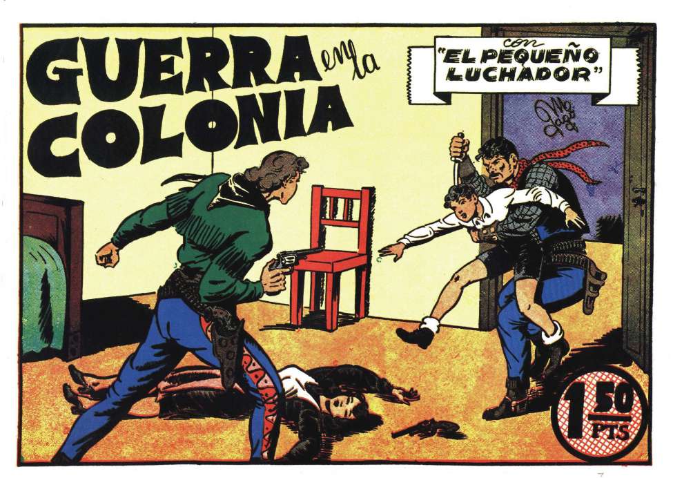 Comic Book Cover For El Pequeno Luchador 8 - Guerra en La Colonia