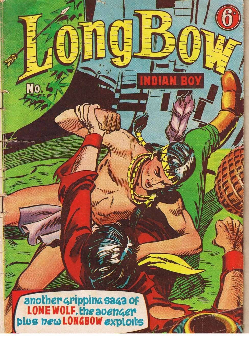 Book Cover For Long Bow 4