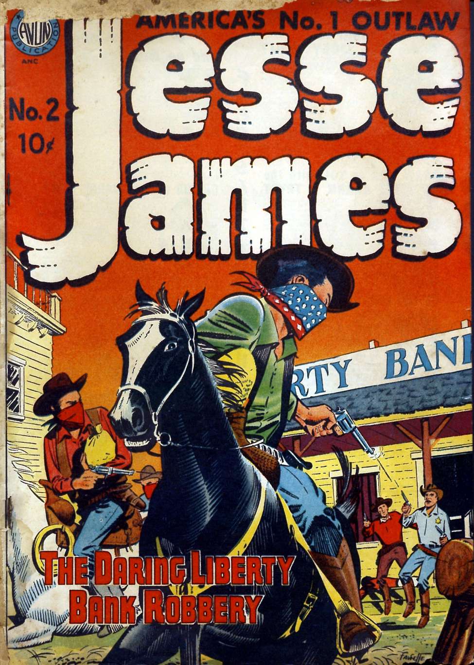 Comic Book Cover For Jesse James 02
