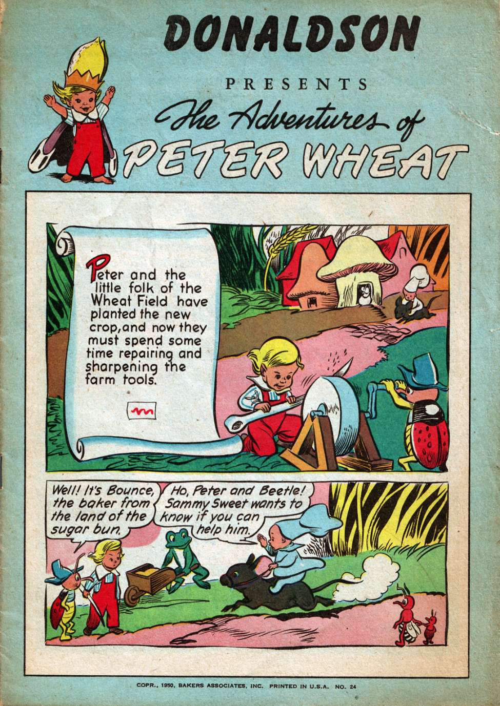 Book Cover For The Adventures of Peter Wheat 24