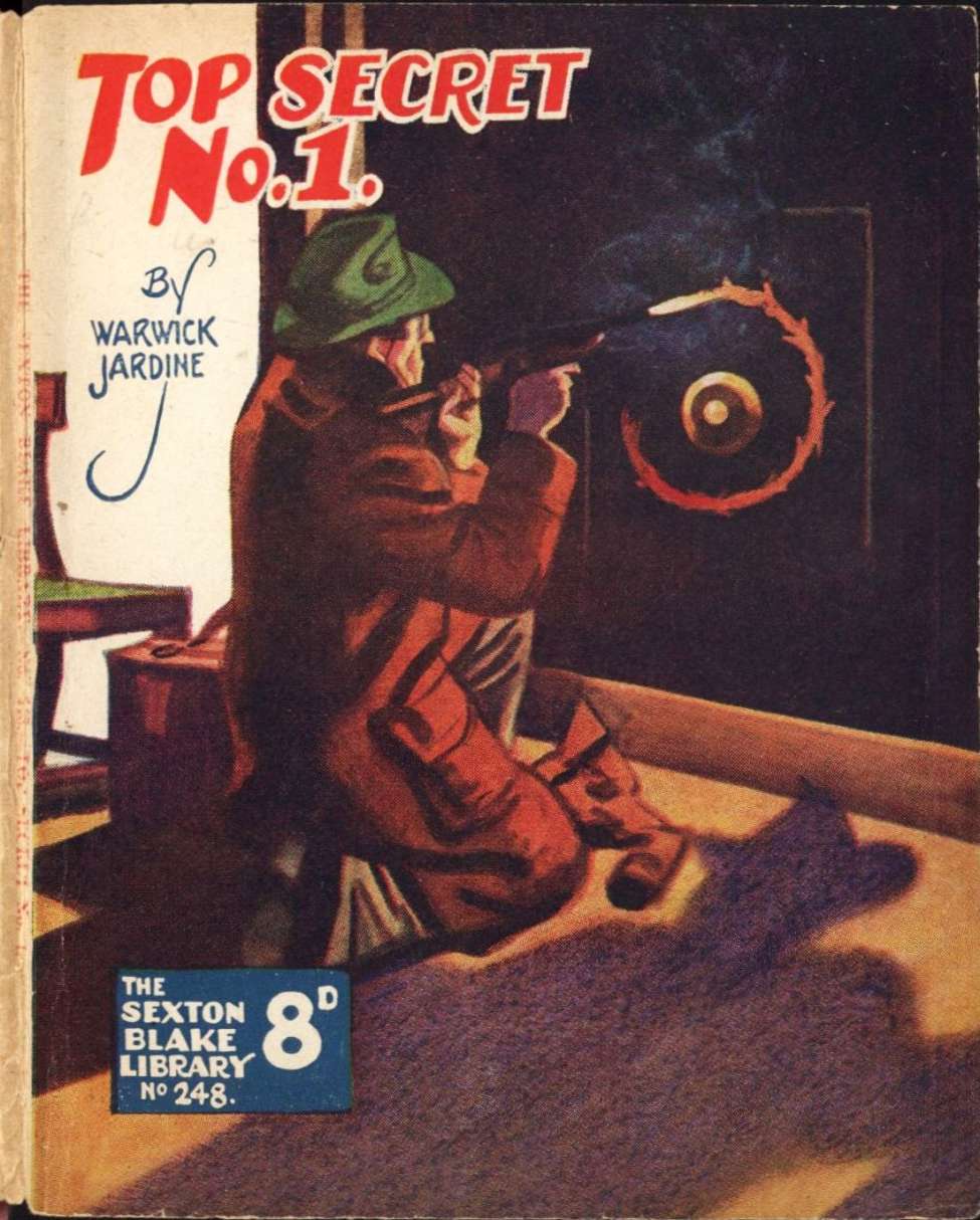 Comic Book Cover For Sexton Blake Library S3 248 - Top Secret No. 1
