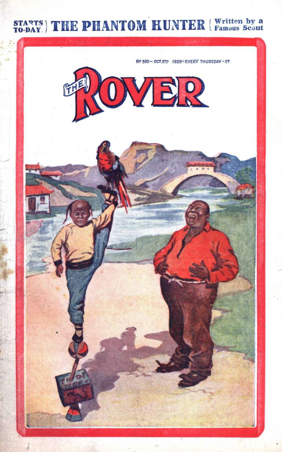 Comic Book Cover For The Rover 390