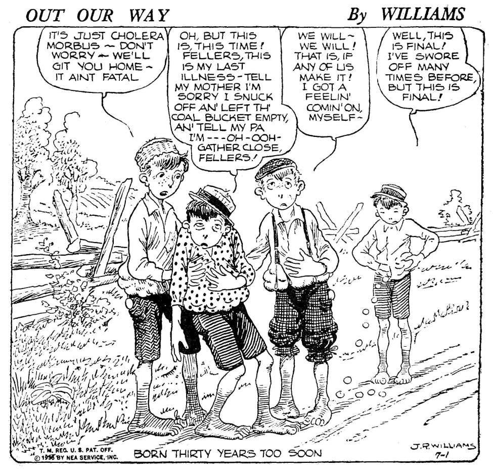 Comic Book Cover For Out Our Way 1936 Dailies (Jul-Dec)