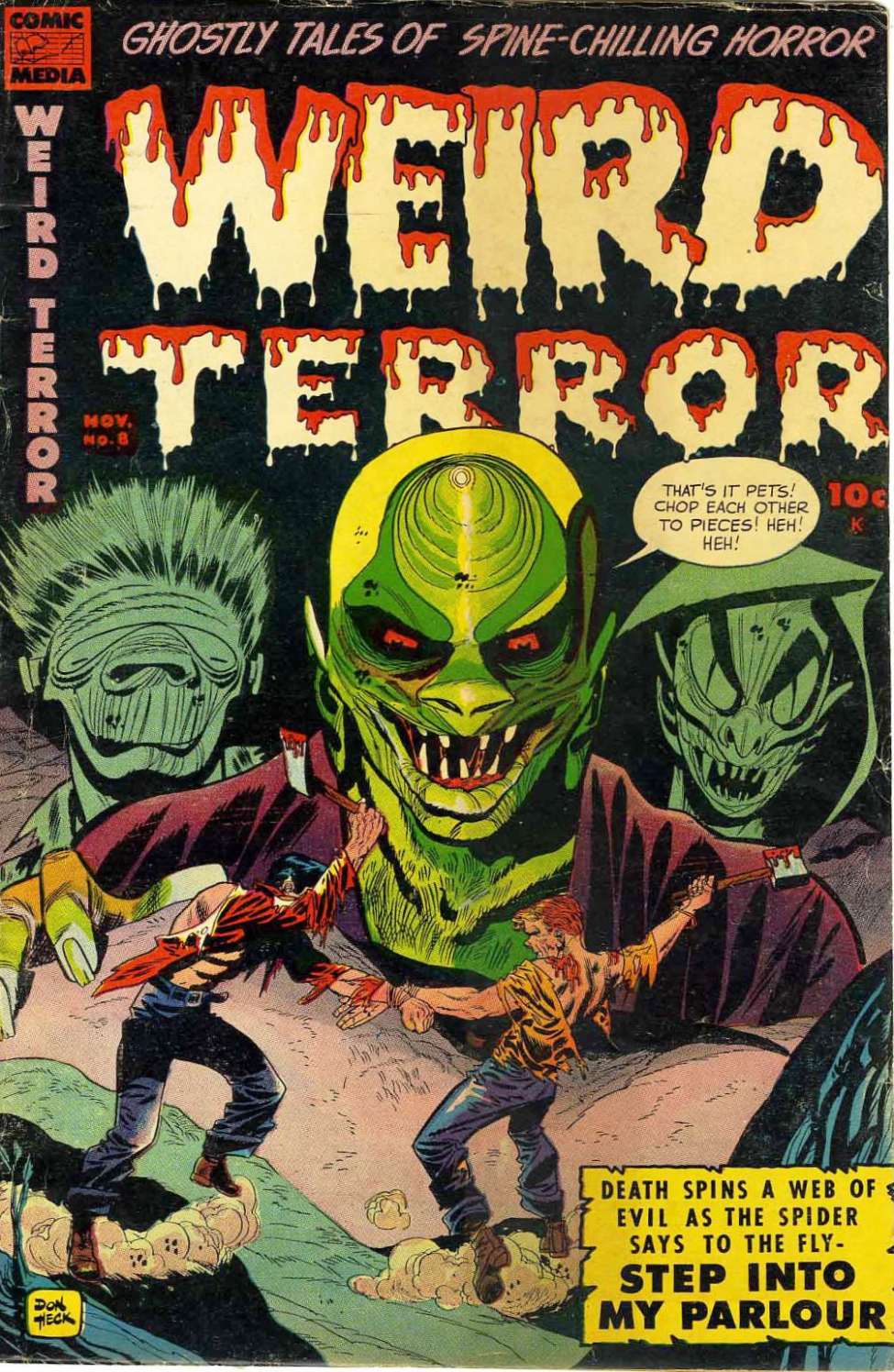 Book Cover For Weird Terror 8