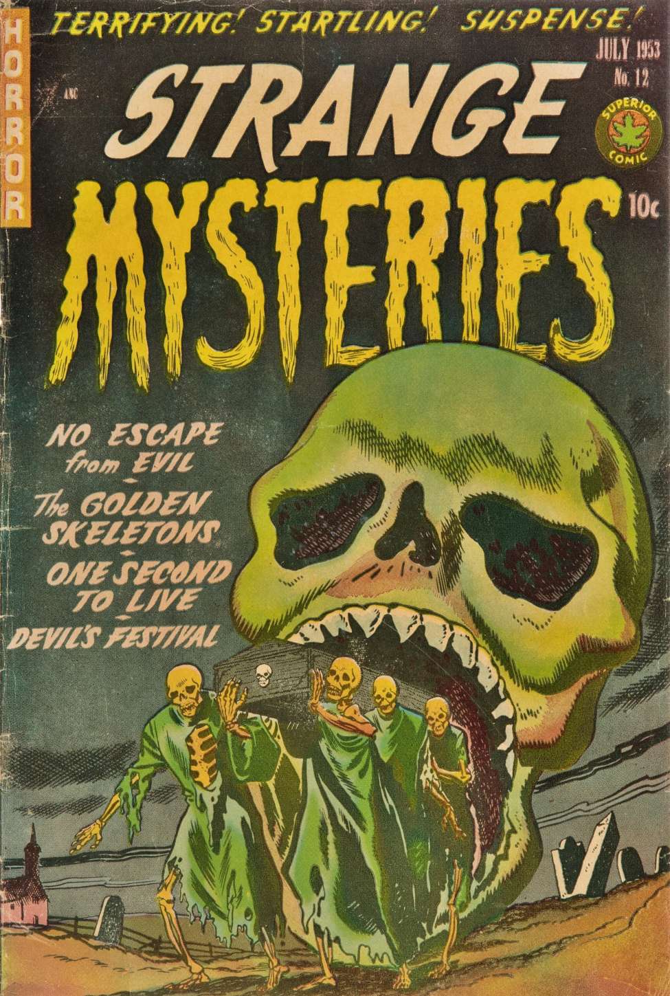 Book Cover For Strange Mysteries 12 - Version 2