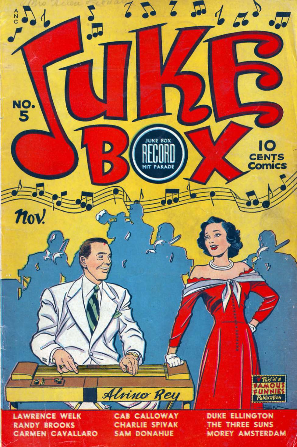 Book Cover For Juke Box Comics 5