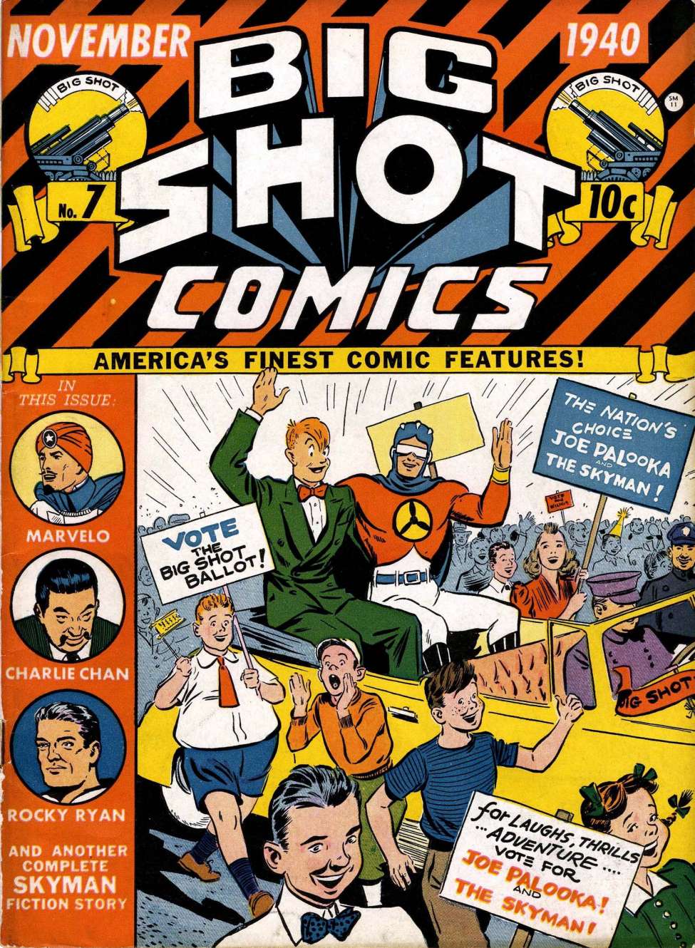 Comic Book Cover For Big Shot 7 (4 fiche) - Version 2