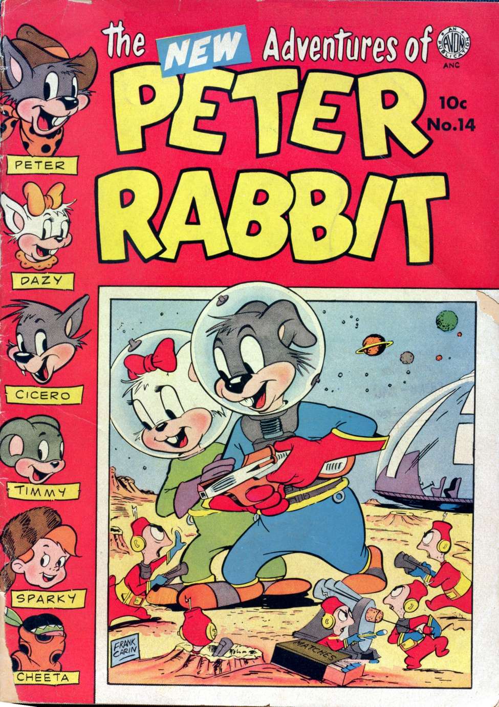Comic Book Cover For Peter Rabbit 14