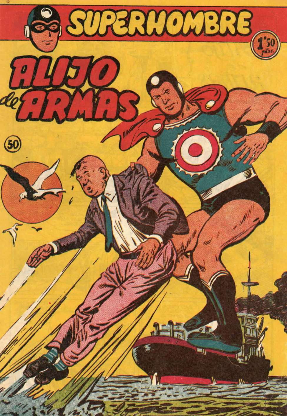 Comic Book Cover For SuperHombre 50 Alijo de armas