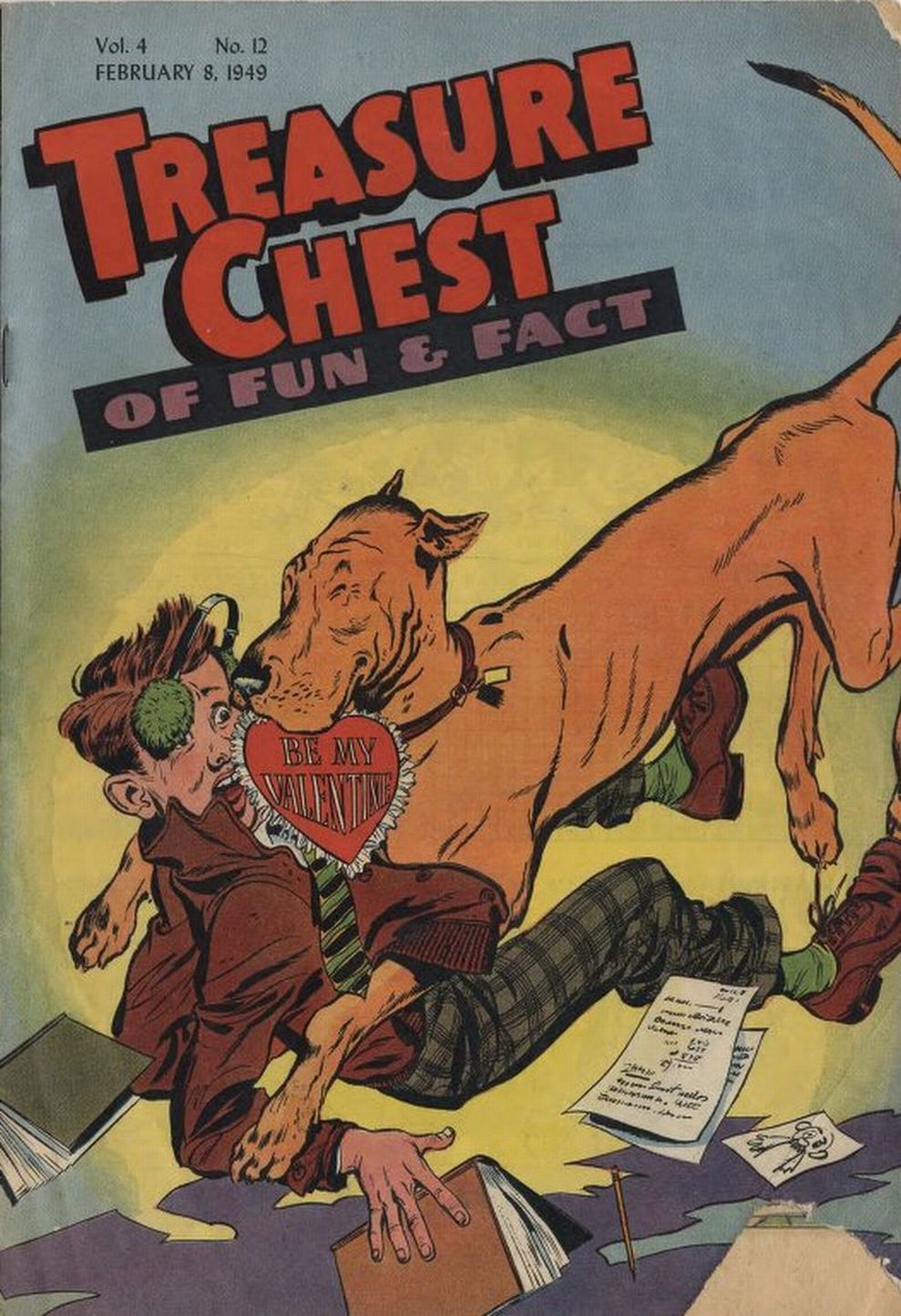 Comic Book Cover For Treasure Chest of Fun and Fact v4 12