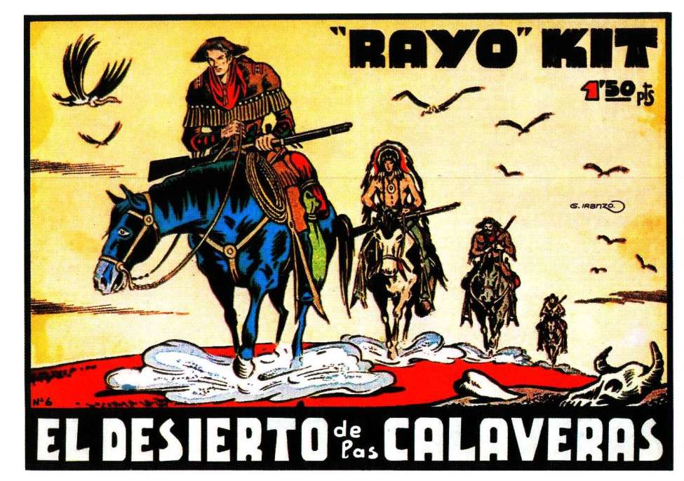 Comic Book Cover For Rayo Kit 6 - El Desierto De Las Calaveras