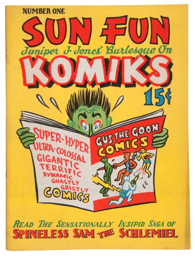 Comic Book Cover For Sun Fun Komiks 1