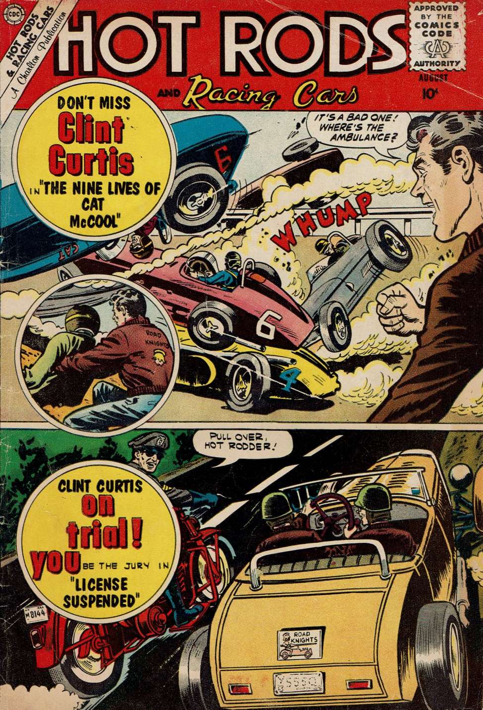 Comic Book Cover For Hot Rods and Racing Cars 47