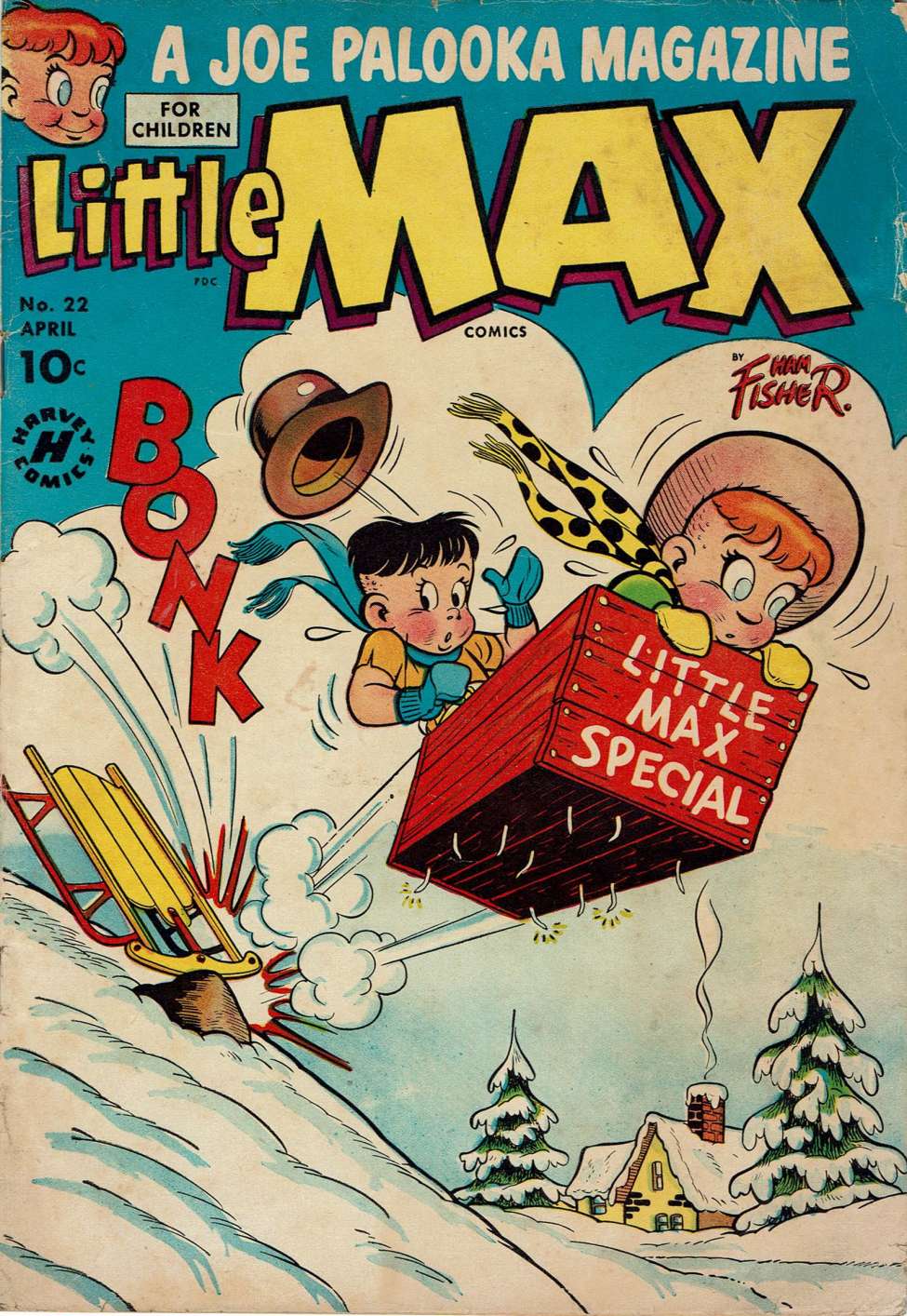 Comic Book Cover For Little Max Comics 22